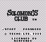 Solomon's Club (Europe)